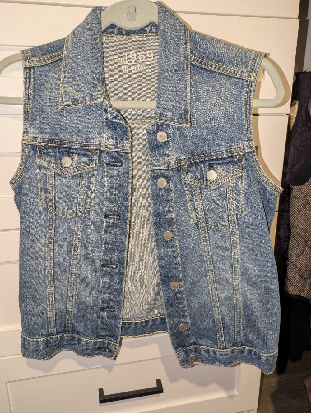 Gap Sleeveless Denim Vest